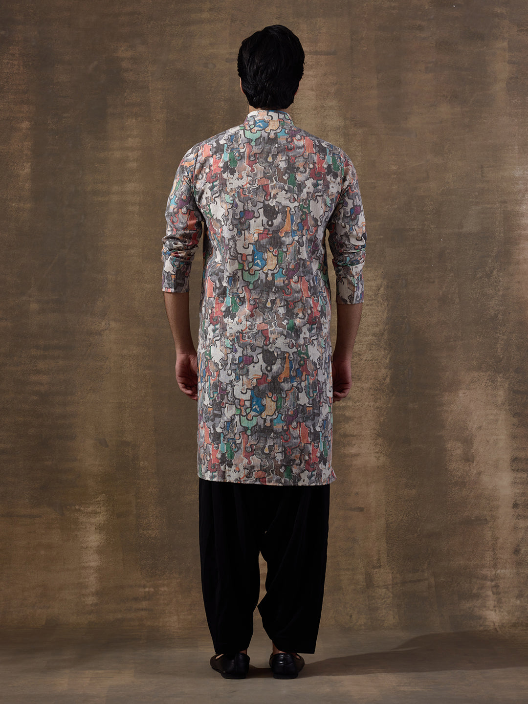 Million Peoples Printed Men's Kurta