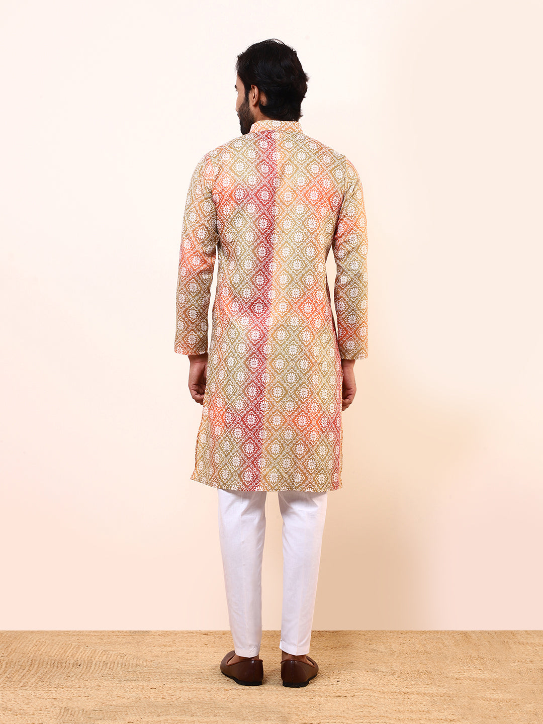 Soulful Colours Printed Men's Kurta