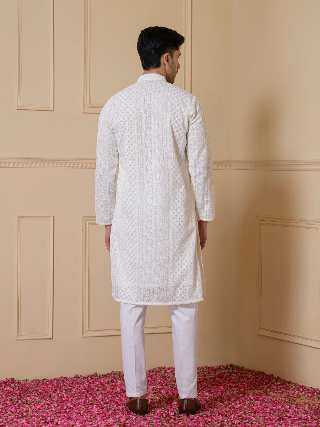 Classic White Heritage Men’s Kurta