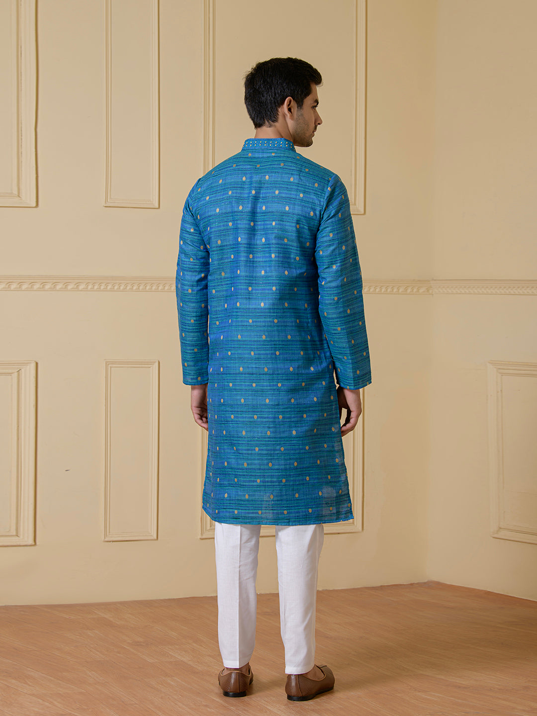 Ethereal Blue Traditional Men's Kurta