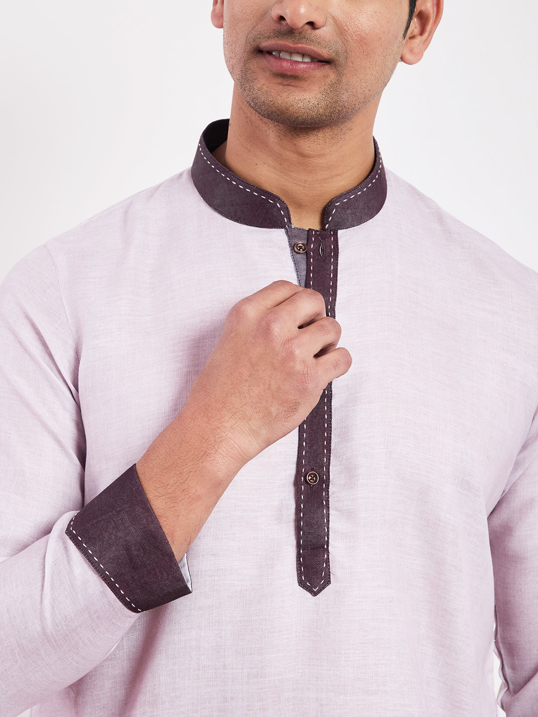 Light Purple Ombre Men's Kurta